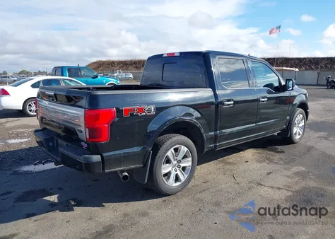 2018 Ford F-150 Platinum z USA, uszkodzony, nr VIN 1FTEW1E58JFD00298
